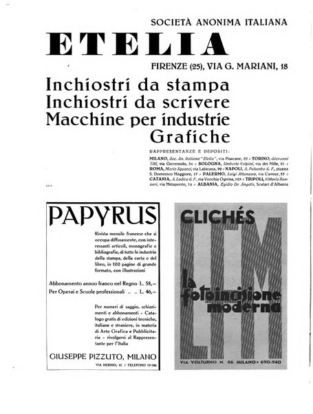 Il risorgimento grafico rivista tecnica mensile di saggi grafici e scritti tecnici