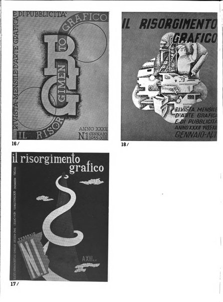 Il risorgimento grafico rivista tecnica mensile di saggi grafici e scritti tecnici