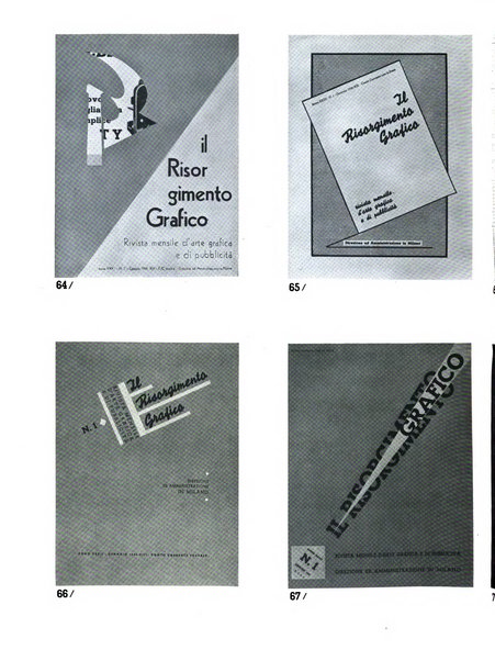 Il risorgimento grafico rivista tecnica mensile di saggi grafici e scritti tecnici