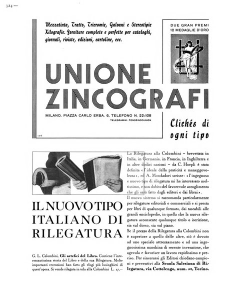 Il risorgimento grafico rivista tecnica mensile di saggi grafici e scritti tecnici