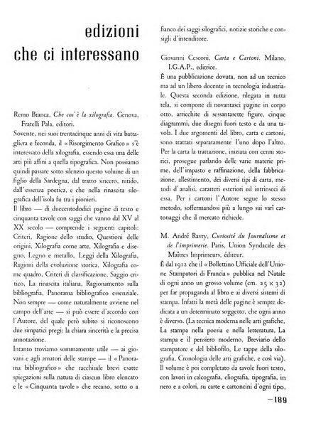 Il risorgimento grafico rivista tecnica mensile di saggi grafici e scritti tecnici