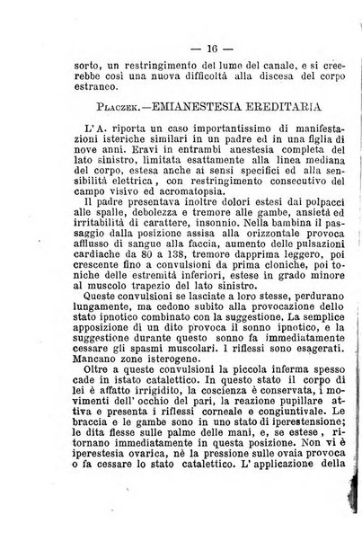 La rivista annuale della stampa medico-chirurgica e delle cliniche italiane ed estere