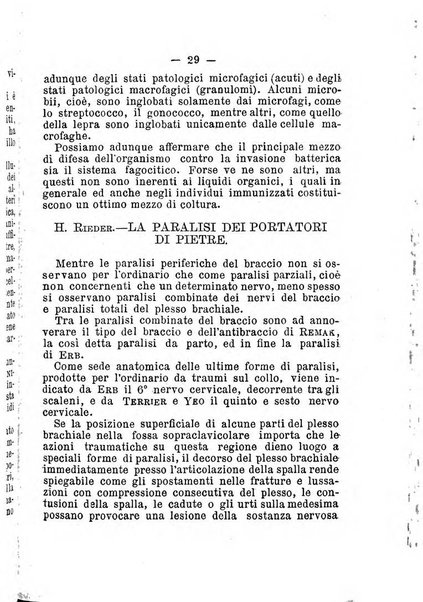 La rivista annuale della stampa medico-chirurgica e delle cliniche italiane ed estere