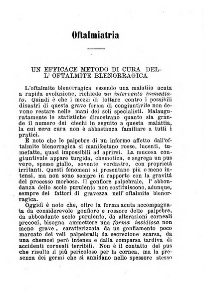 La rivista annuale della stampa medico-chirurgica e delle cliniche italiane ed estere