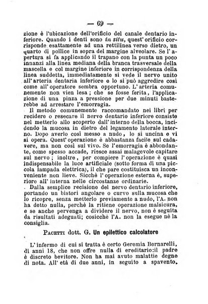 La rivista annuale della stampa medico-chirurgica e delle cliniche italiane ed estere