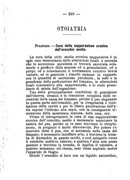 La rivista annuale della stampa medico-chirurgica e delle cliniche italiane ed estere