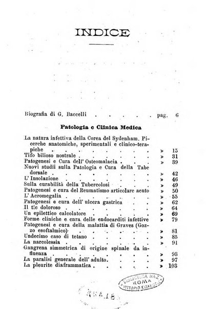 La rivista annuale della stampa medico-chirurgica e delle cliniche italiane ed estere