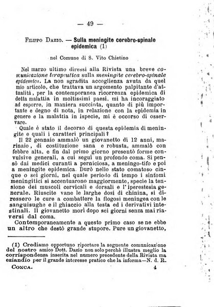 La rivista annuale della stampa medico-chirurgica e delle cliniche italiane ed estere