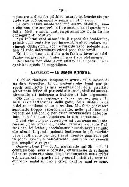 La rivista annuale della stampa medico-chirurgica e delle cliniche italiane ed estere