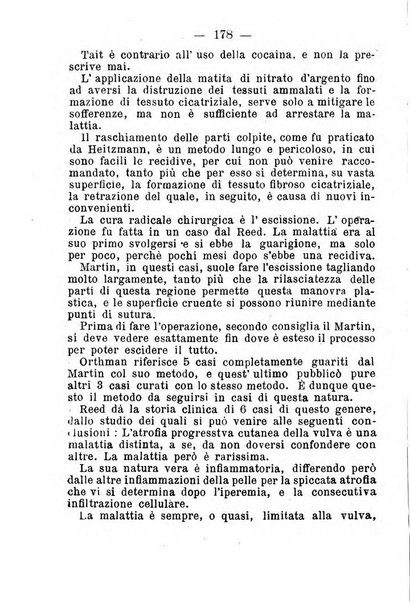 La rivista annuale della stampa medico-chirurgica e delle cliniche italiane ed estere