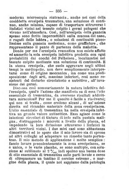 La rivista annuale della stampa medico-chirurgica e delle cliniche italiane ed estere