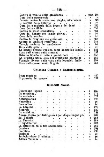 La rivista annuale della stampa medico-chirurgica e delle cliniche italiane ed estere