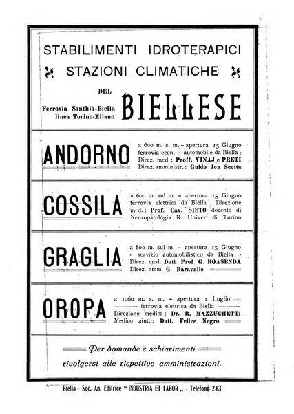 La rivista biellese mensile, illustrata