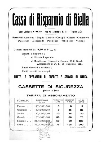 La rivista biellese mensile, illustrata