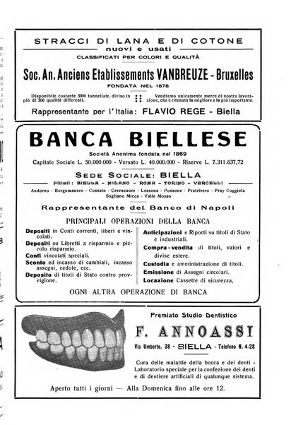 La rivista biellese mensile, illustrata