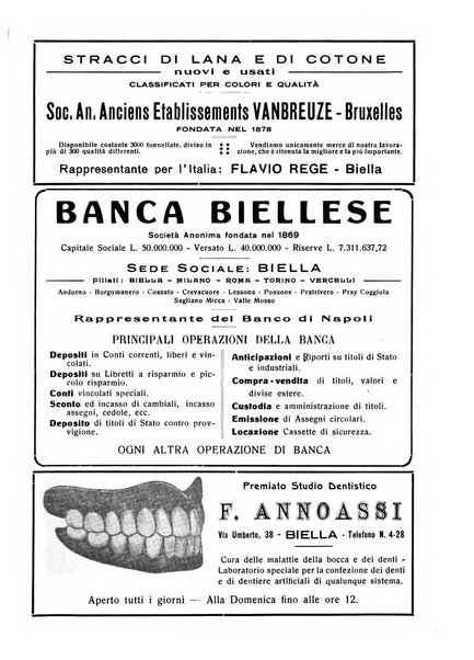 La rivista biellese mensile, illustrata