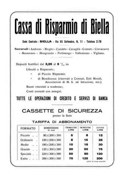 La rivista biellese mensile, illustrata