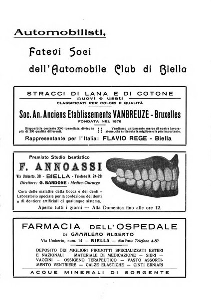 La rivista biellese mensile, illustrata