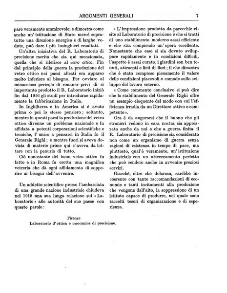 Rivista d'ottica e meccanica di precisione