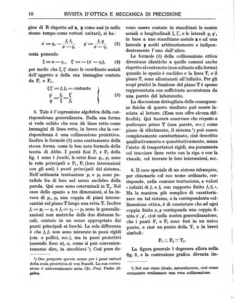 Rivista d'ottica e meccanica di precisione