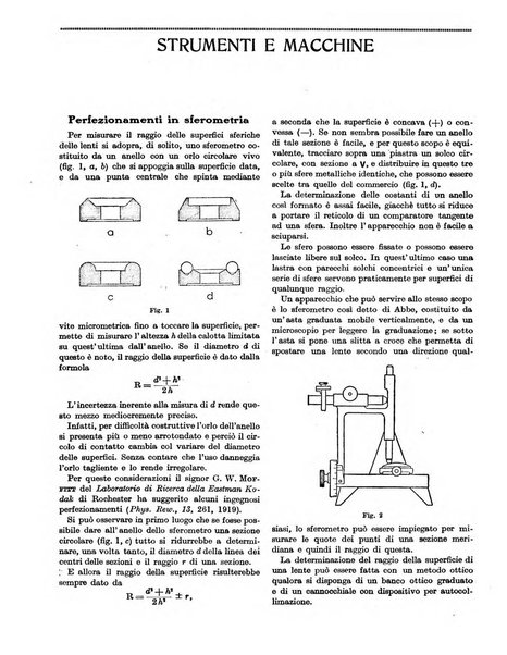 Rivista d'ottica e meccanica di precisione