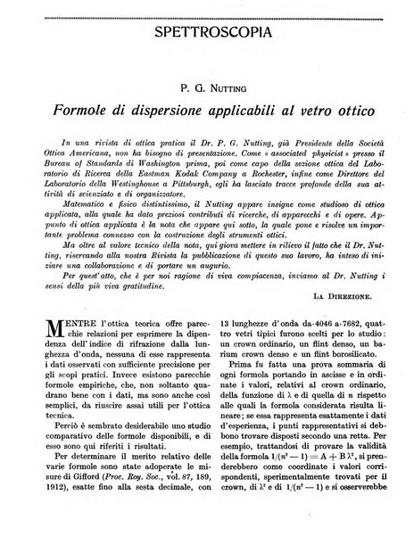 Rivista d'ottica e meccanica di precisione