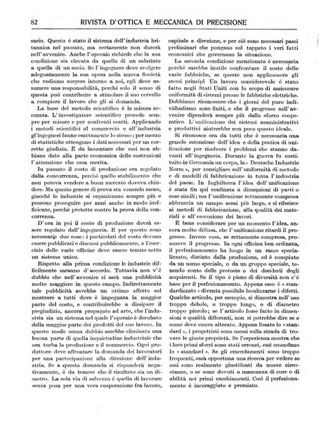 Rivista d'ottica e meccanica di precisione