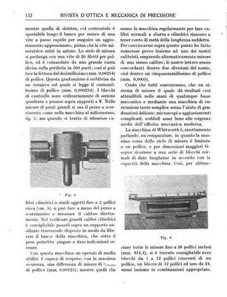 Rivista d'ottica e meccanica di precisione