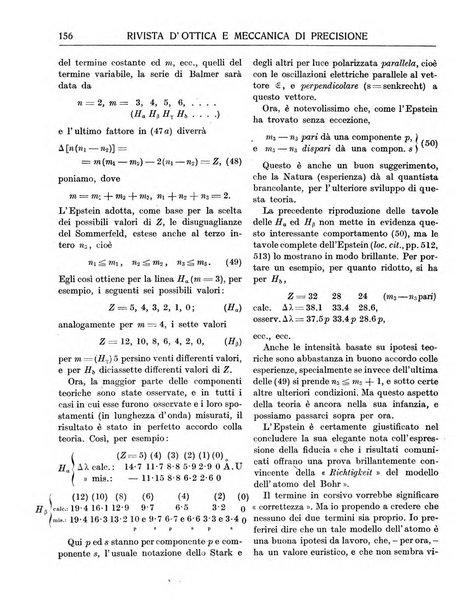 Rivista d'ottica e meccanica di precisione