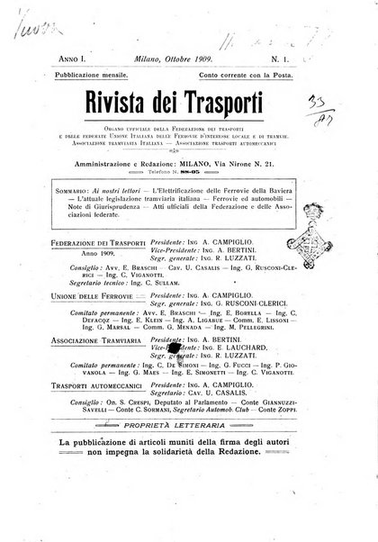 Rivista dei trasporti