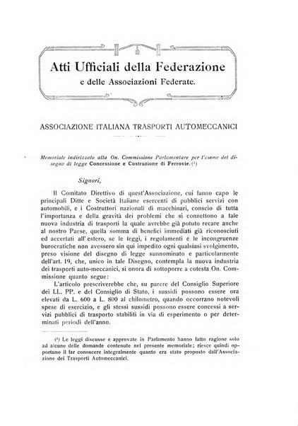 Rivista dei trasporti