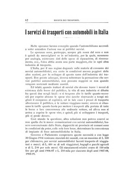 Rivista dei trasporti