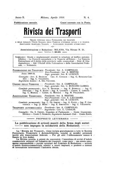 Rivista dei trasporti