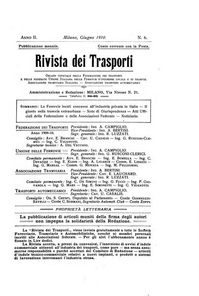 Rivista dei trasporti