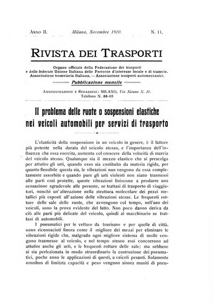 Rivista dei trasporti