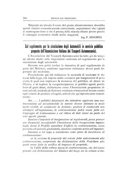 Rivista dei trasporti