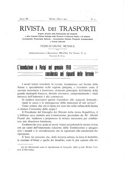 Rivista dei trasporti