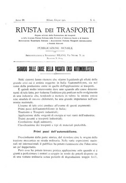 Rivista dei trasporti