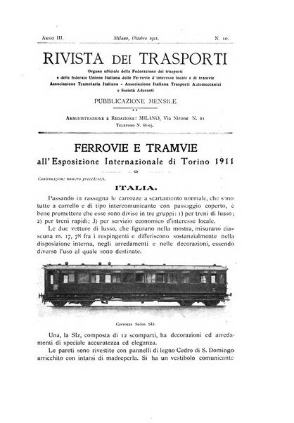 Rivista dei trasporti