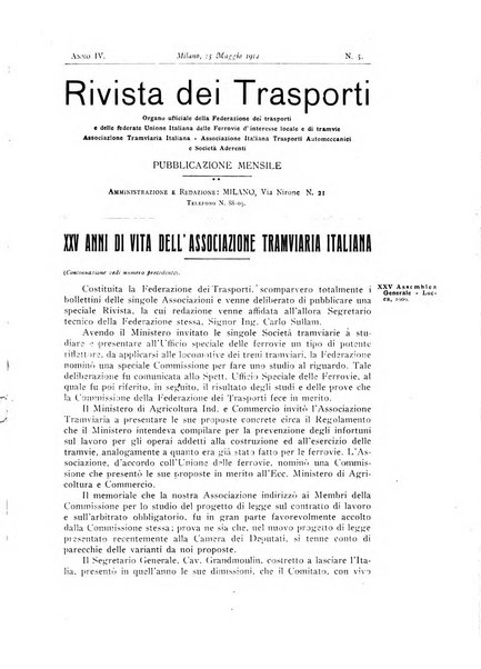 Rivista dei trasporti