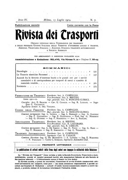 Rivista dei trasporti