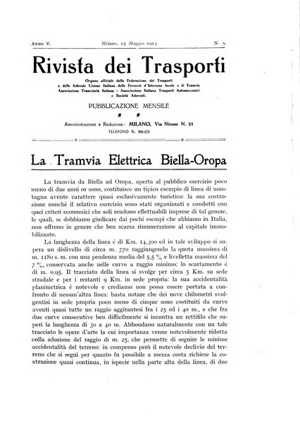 Rivista dei trasporti