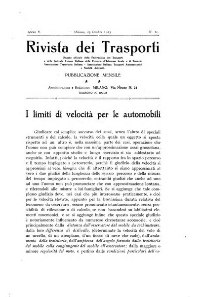 Rivista dei trasporti