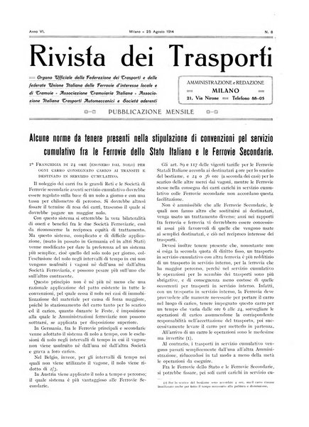 Rivista dei trasporti