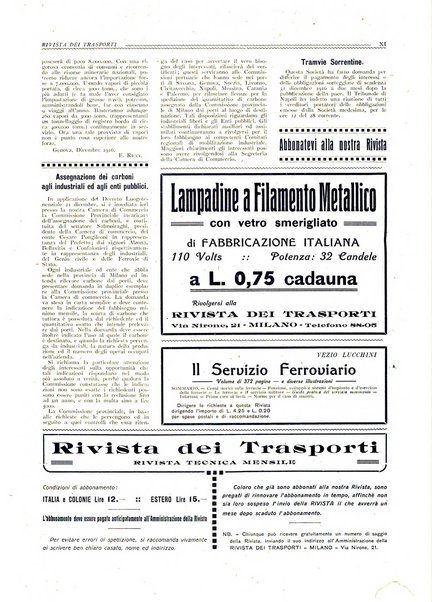 Rivista dei trasporti