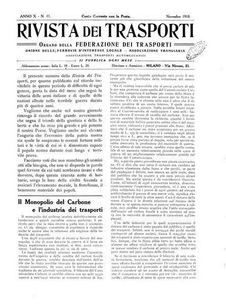 Rivista dei trasporti