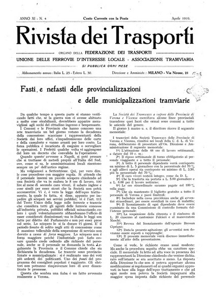 Rivista dei trasporti