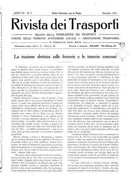 Rivista dei trasporti