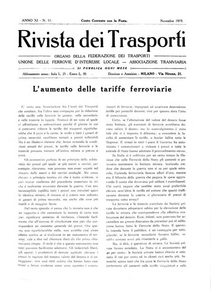 Rivista dei trasporti