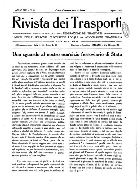 Rivista dei trasporti